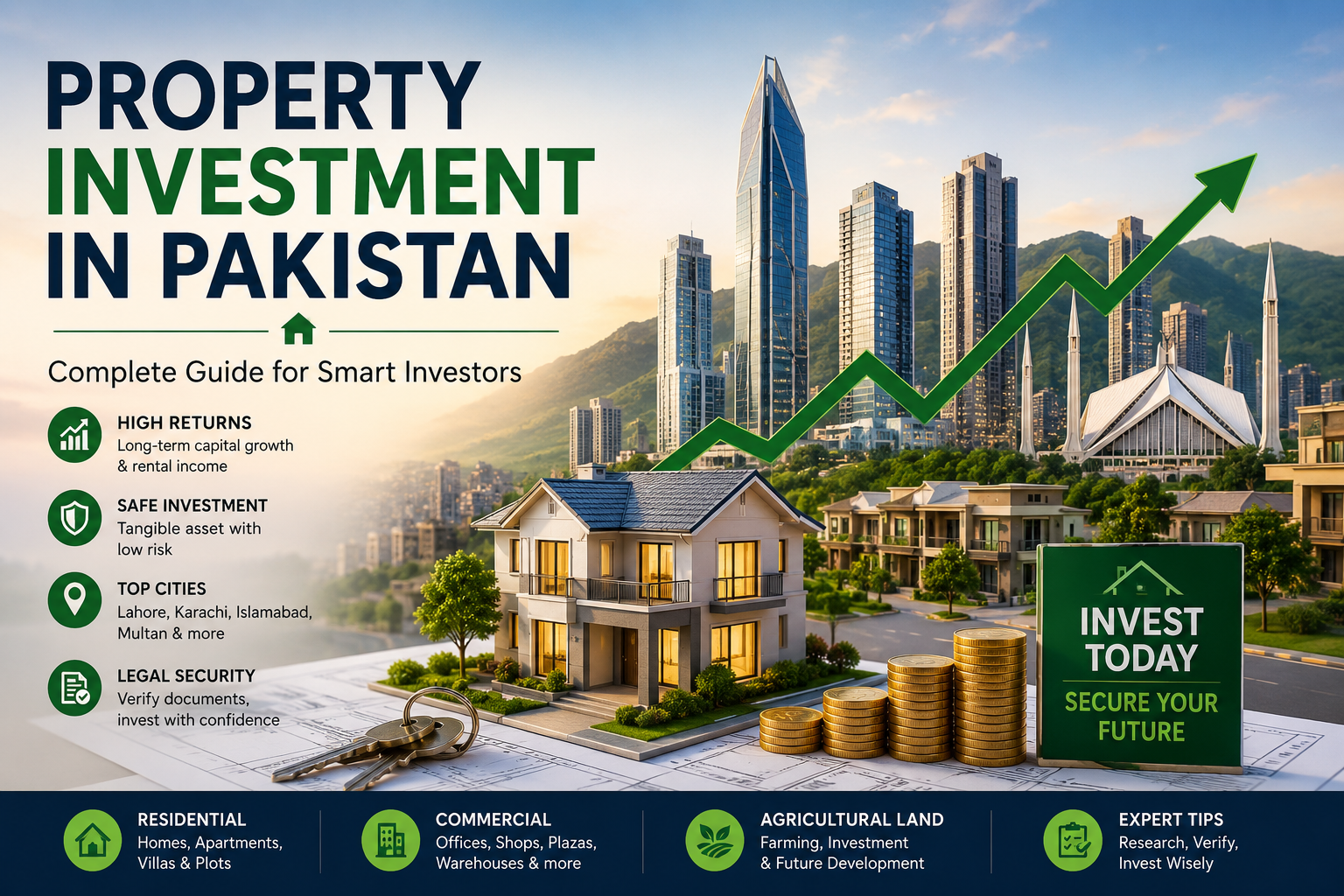 Property Investment in Pakistan: Best Cities, Tips & Opportunities (2026)