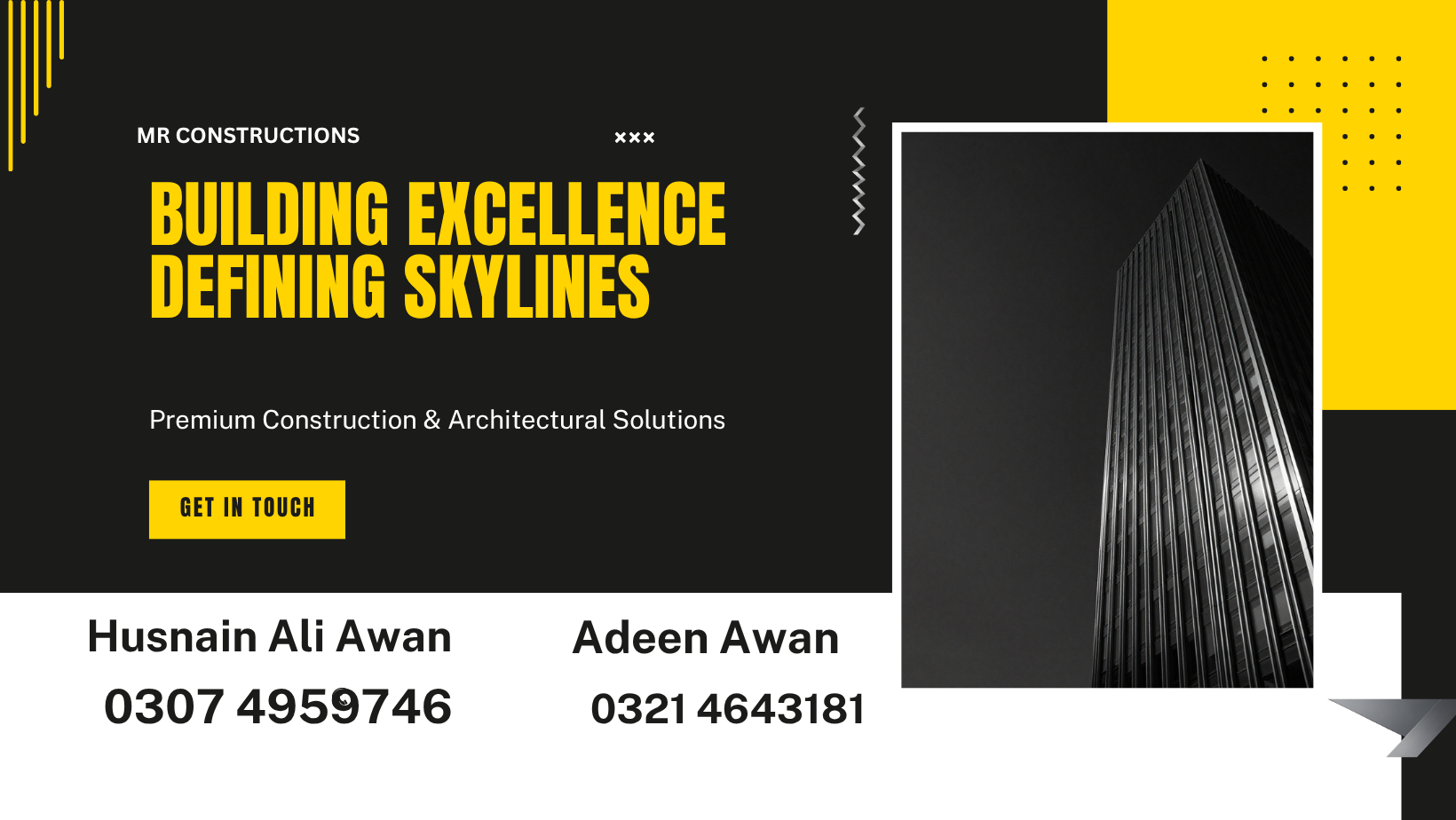 MR CONSTRUCTIONS cover photo
